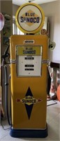 Blue Sunoco Bowser Electric Gas Pump
