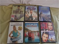 DVD,Movies,Borat,Couples Retreat, Mall Cop