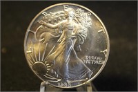 1988 1oz .999 Pure Silver Eagle