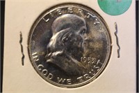 1953-D Franklin Silver Half Dollar Proof