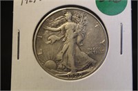1929-D Walking Liberty Silver Half Dollar