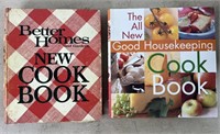 Two Large Cookbooks, Betty Crocker and Good