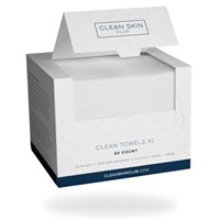 Clean Skin Club Clean Towels XL, 100% USDA Biobase