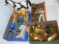 ACTION FIGURES, FLAT OF ACTION FIGURE