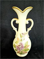 Floral Handled Vase Japan