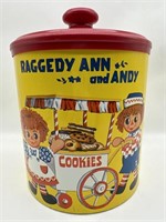 Raggedy Ann & Andy Cookie Tin