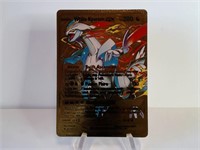 Pokemon Card Rare Gold White Kyurem Gx