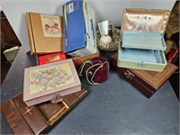 Jewelry boxes and home decor items