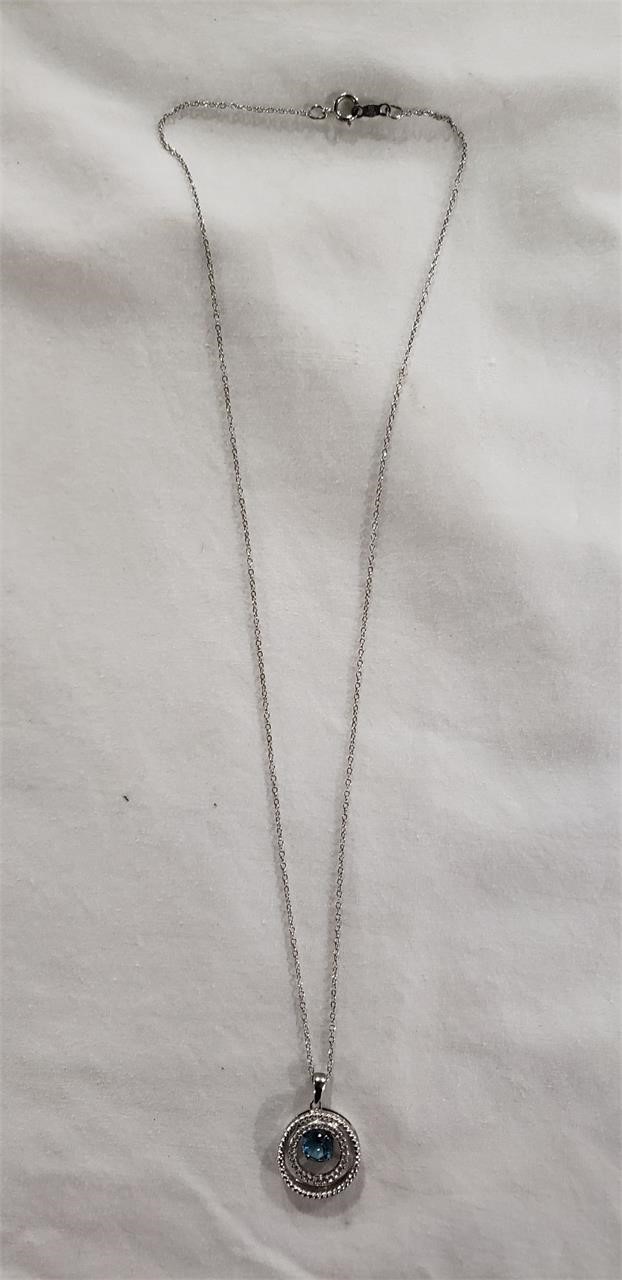 Silver Necklace in Box