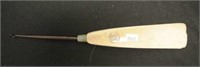 Vintage ivory button hook/shoe horn