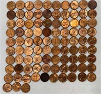 93 Lincoln Pennies