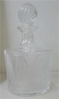 Lalique crystal wine decanter circa 1950s
