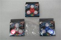 (3) LED Fidget Spinners