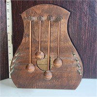 Vintage Wooden Door Harp or chime