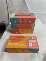 NEW 4 Boxes Compostable Facial Tissue