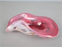 Murano Free Form Art Glass Bowl