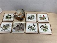 Coasters And Small Deer Planter