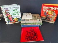 Cooking, Gardening & Sewing Books