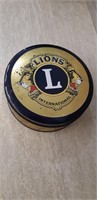 Vintage Lions International Tin