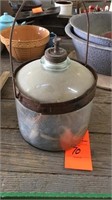 Kerosene handled jug