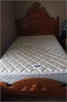 Antique Three Quarter Bed (BUYER RESPONSIBLE FOR