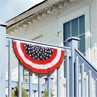 Beistle Stars & Stripes Fabric Bunting