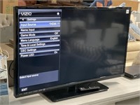 40” Vizio LED TV on Stand With Remote