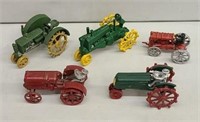 5x- Cast Iron Tractors 1/16