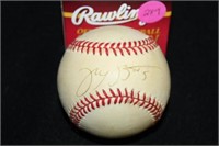 Jay Bliss autographed baseball