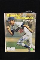 Maury wills autographed sports illustrated 1965