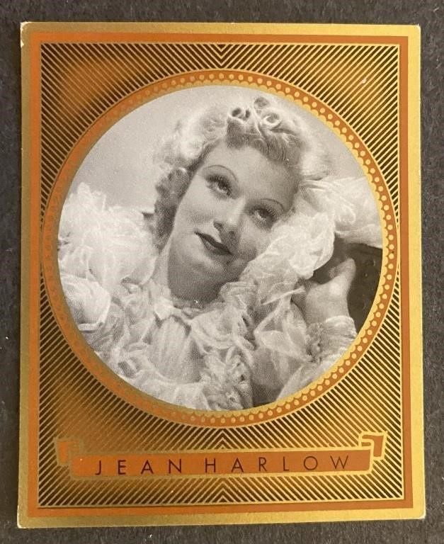 JEAN HARLOW: Antique Tobacco Card (1936)