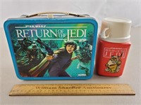 1983 Star Wars Return of the Jedi Metal Lunch Box