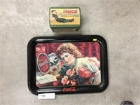 Contemporary Coca Cola Tray & Tin