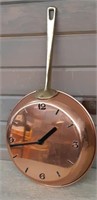 Solid Copper / Brass Clock, working