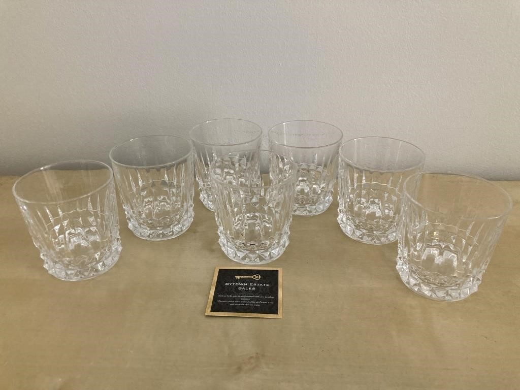 Low Ball Patterned Glasses