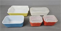 Vintage Pyrex And Fire King Fridge Ware