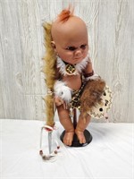 Goldenvale Native American Doll w/Stand