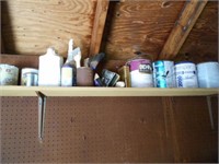 Lot of Paint, Stains and Supplies