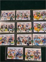 (11) 2010 Topps Gridiron Lineage Football Cards- T