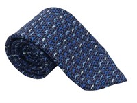 Vineyard Vines Blue Moustaches Neck Tie P3689