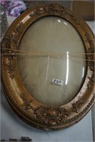 2 Oval Frames with Glass