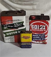 Vintage Automotive Cans