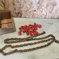 3/8"× 10' Chain & Hooks