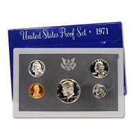 1971 United States Mint Proof Set 5 coins