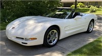 2002 Chevrolet Corvette Speedway White