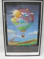 26" x 40" Framed Signed Artist Proof Balloon Print