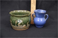 3" POTTERY PIECES