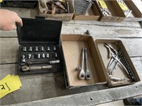 Socket Set, Ratchets, Pliers