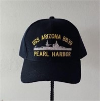 Pearl Harbor USS Arizona BB39 hat new condition