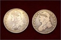 1817, 1819 Capped Liberty Bust Half Dollars